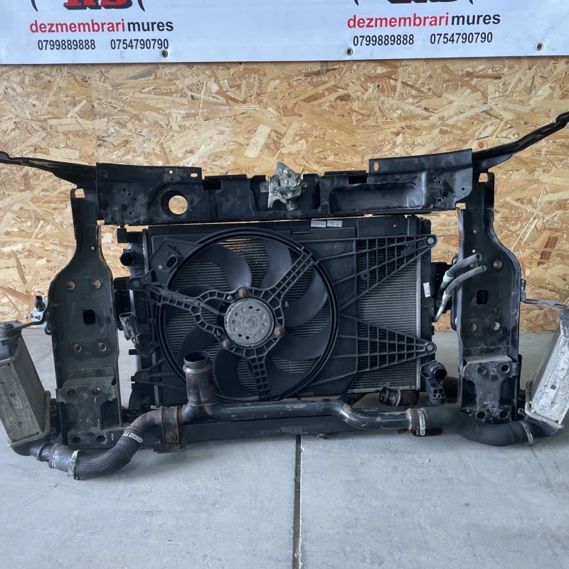 Trager radiatoare cu intaritura bara fata / Fiat 500 Abarth 2009 / Motor, racire si evacuare