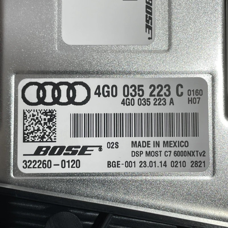 Amplificator audio / Audi A6 C7 2016 / Audio si electronice