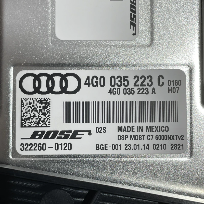 Amplificator audio / Audi A6 C7 2016 / Audio si electronice