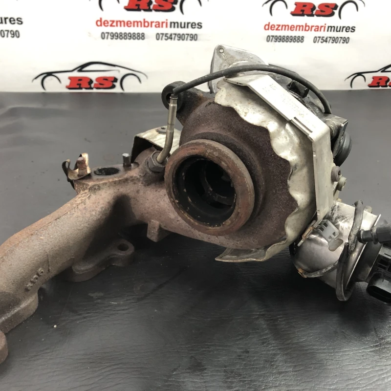 Turbosuflanta turbo turbina / Volkswagen Polo 6R 2011 / Motor, racire si evacuare