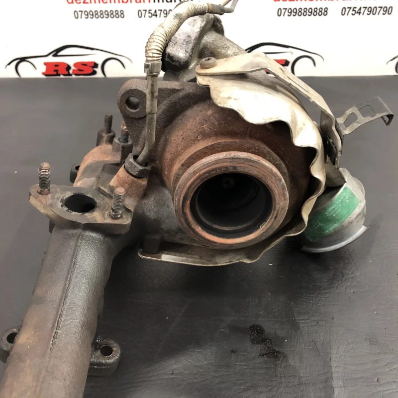 Turbosuflanta turbo turbina / Volkswagen Touran 1T 2008 / Motor, racire si evacuare