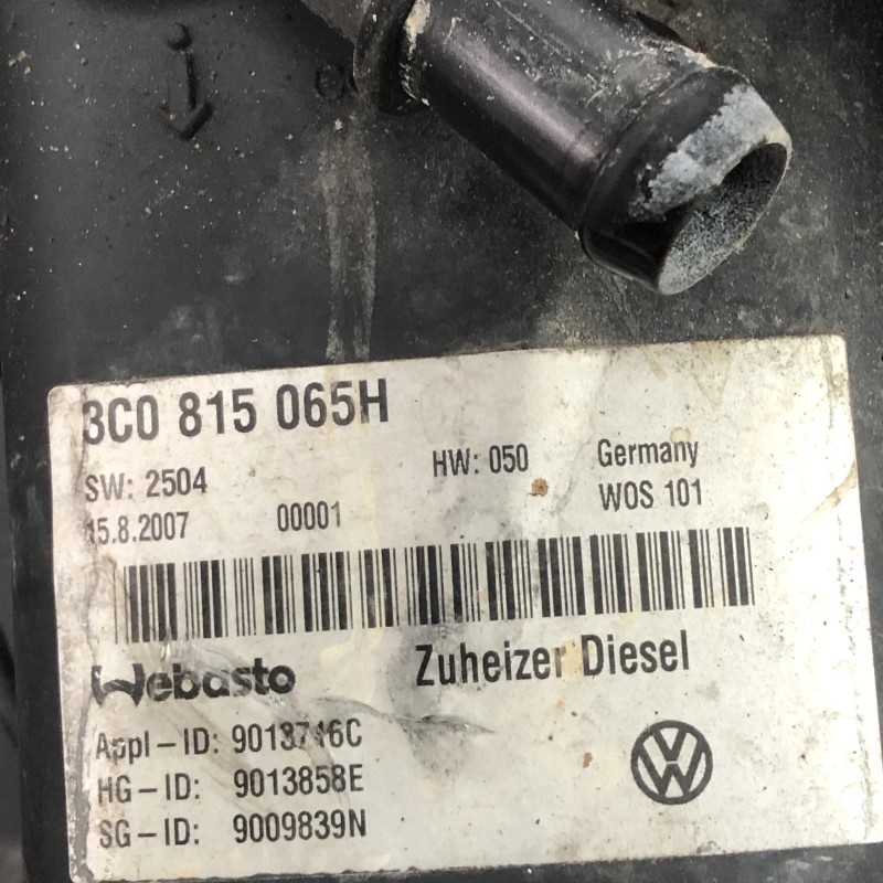 Webasto / Volkswagen Passat B6 2008 / Climatizare