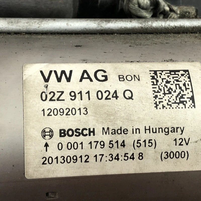 Electromotor demaror / Volkswagen Golf MK7 2014 / Motor, racire si evacuare