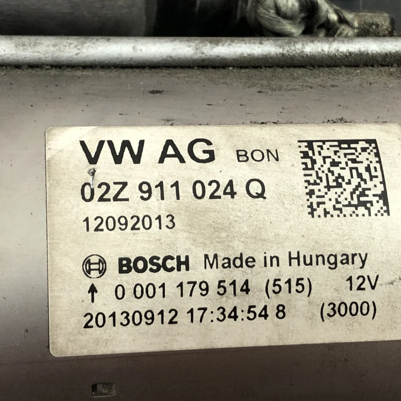 Electromotor demaror / Volkswagen Golf MK7 2014 / Motor, racire si evacuare