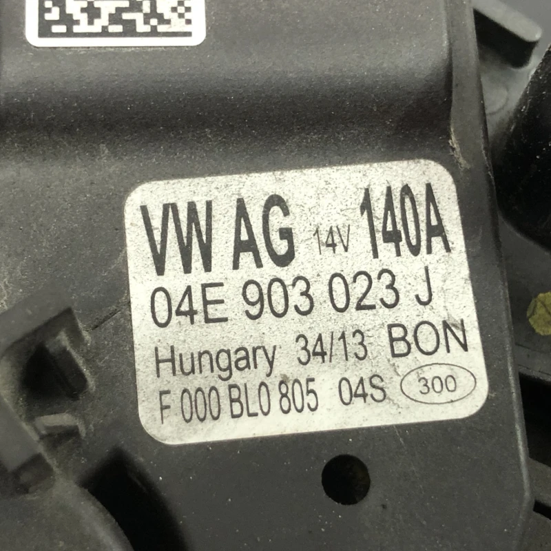 Alternator / Volkswagen Golf MK7 2014 / Motor, racire si evacuare
