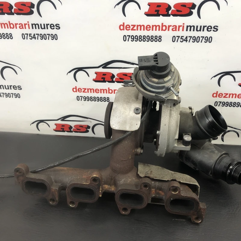 Turbosuflanta turbo turbina / Audi A3 8P 2011 / Motor, racire si evacuare