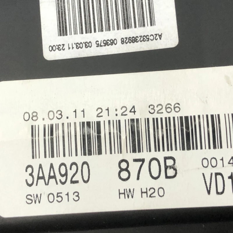 Ceas bord / Volkswagen Passat B7 2011 / Audio si electronice