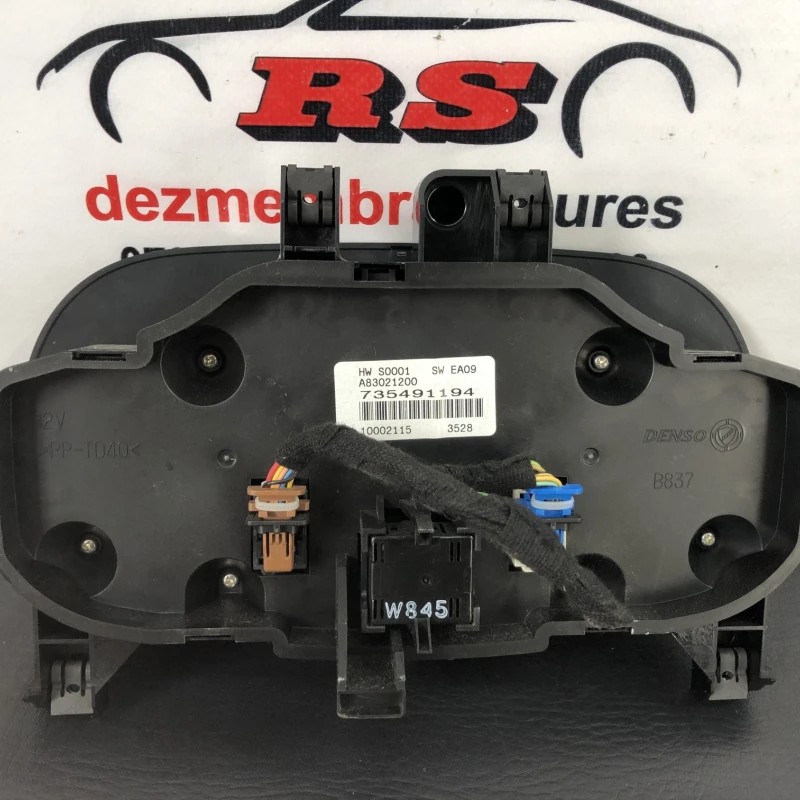 Panou climatronic / Fiat 500 Abarth 2009 / Climatizare