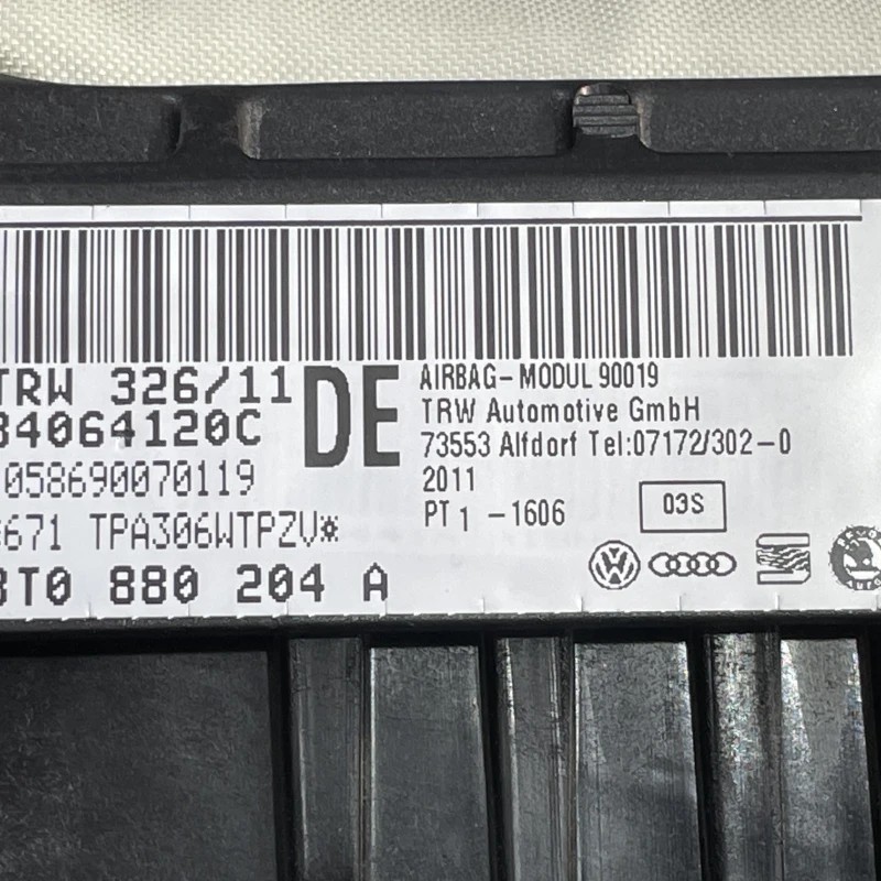 Airbag pasager / Skoda Superb II 3T 2011 / Interior