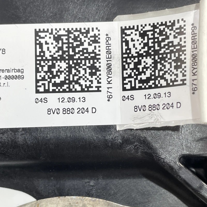 Airbag pasager / Volkswagen Golf MK7 2014 / Interior