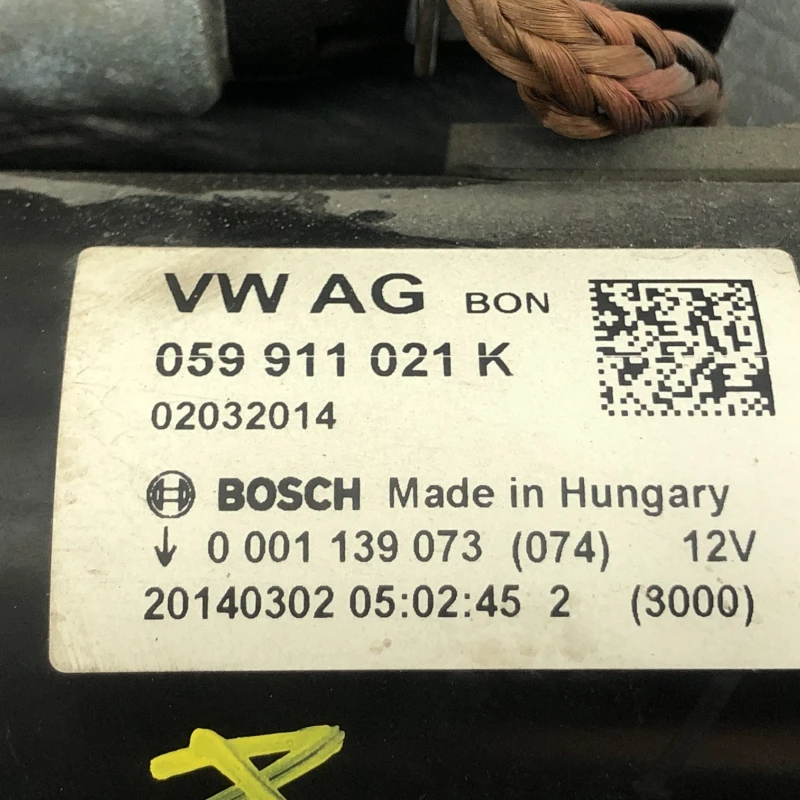 Electromotor demaror / Audi A6 C7 2016 / Motor, racire si evacuare