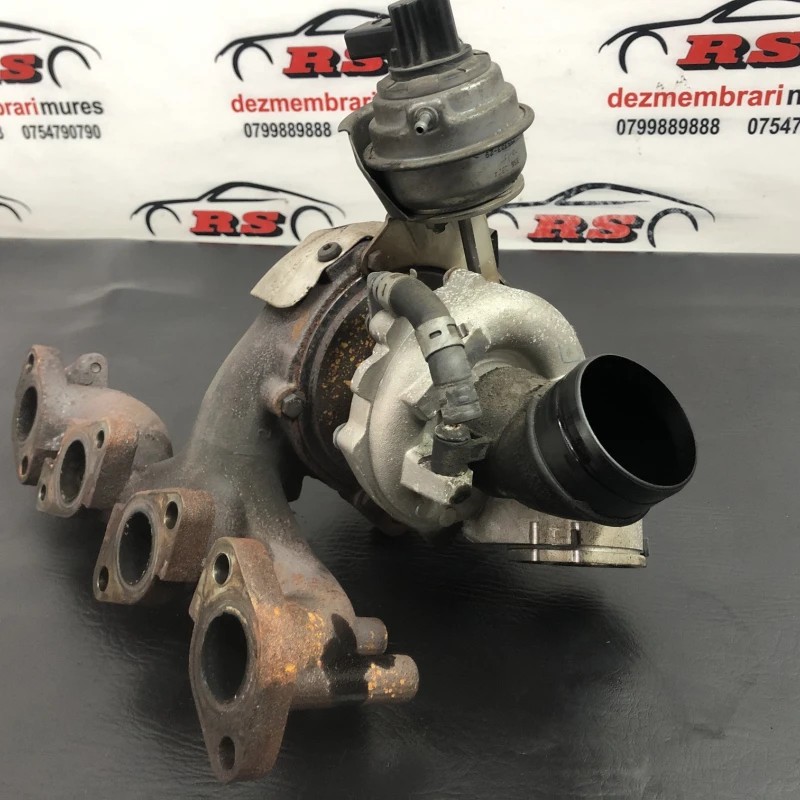 Turbosuflanta turbo turbina / Volkswagen Passat B6 2007 / Motor, racire si evacuare