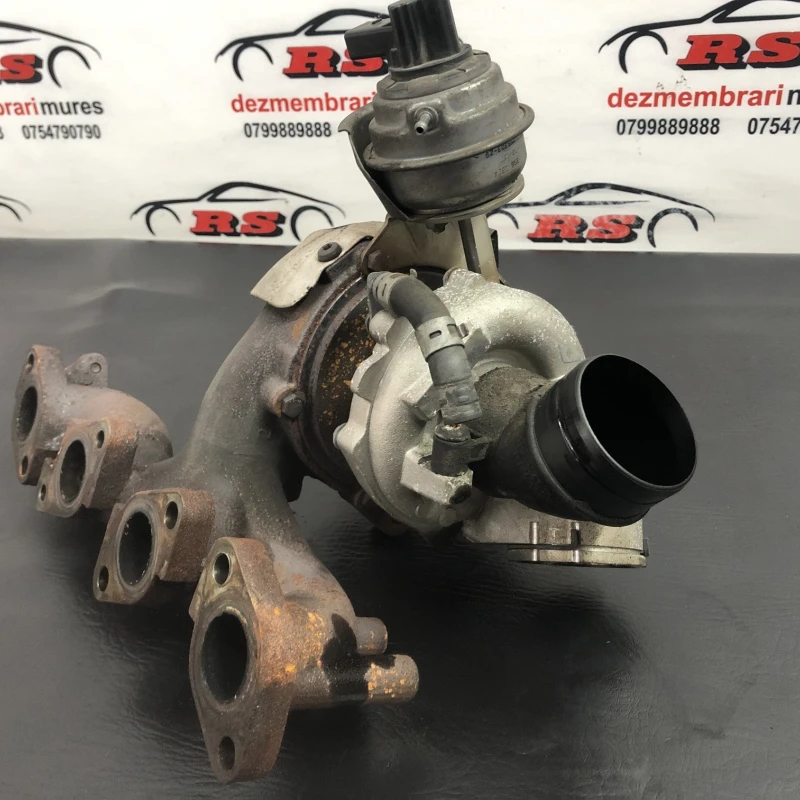 Turbosuflanta turbo turbina / Volkswagen Passat B6 2007 / Motor, racire si evacuare