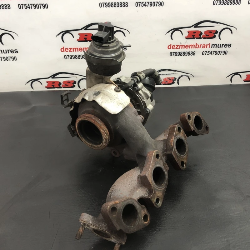Turbosuflanta turbo turbina / Volkswagen Passat B6 2007 / Motor, racire si evacuare