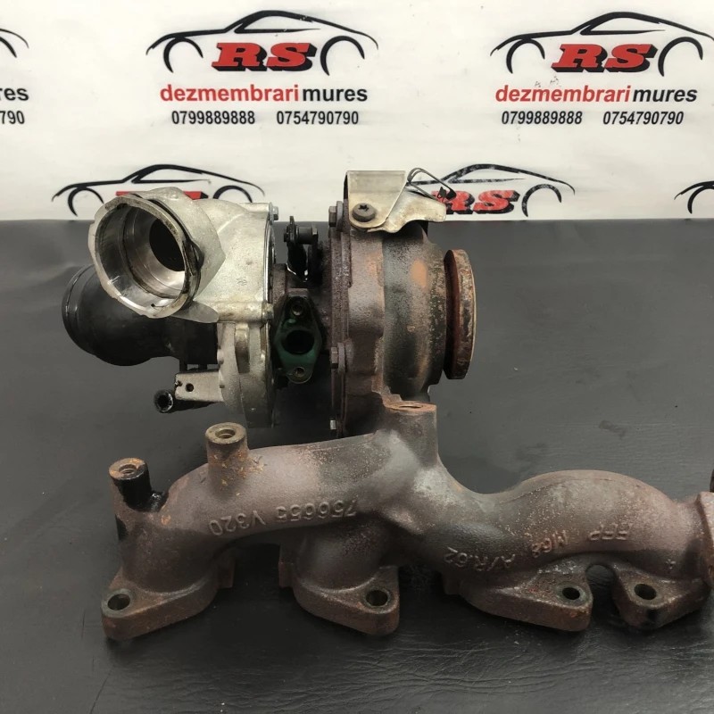 Turbosuflanta turbo turbina / Volkswagen Passat B6 2007 / Motor, racire si evacuare