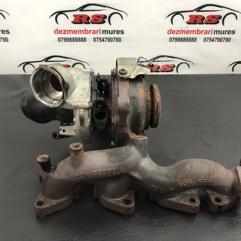 Turbosuflanta turbo turbina / Volkswagen Passat B6 2007 / Motor, racire si evacuare