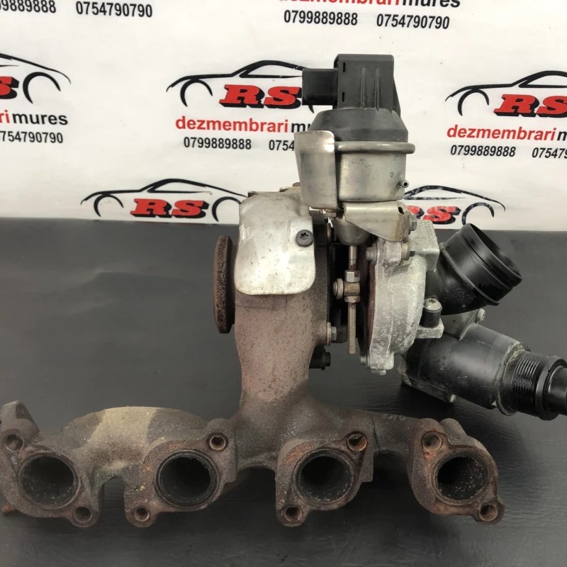 Turbosuflanta turbo turbina / Volkswagen Passat B6 2009 / Motor, racire si evacuare