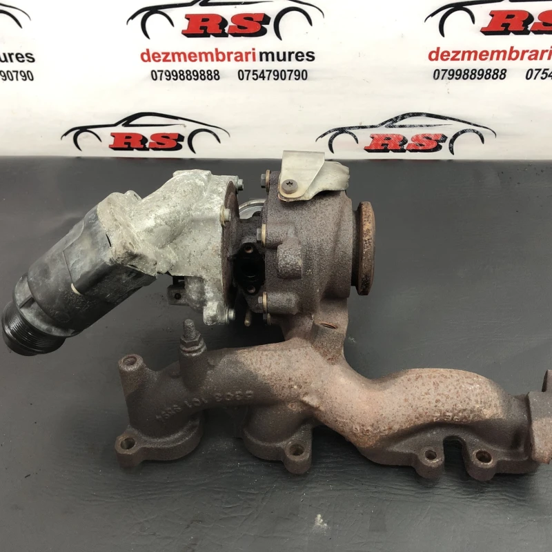Turbosuflanta turbo turbina / Volkswagen Passat B6 2009 / Motor, racire si evacuare