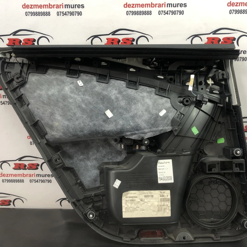 Panou tapiterie usa dreapta spate / Volkswagen Passat B6 2009 / Interior