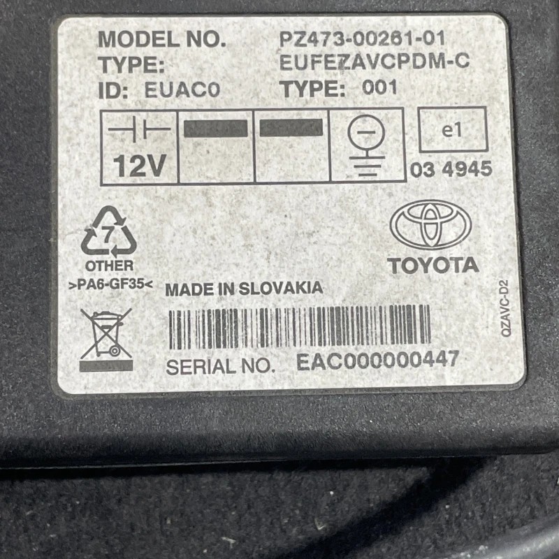 Modul control / Toyota Rav4 XA30 2007 / Audio si electronice
