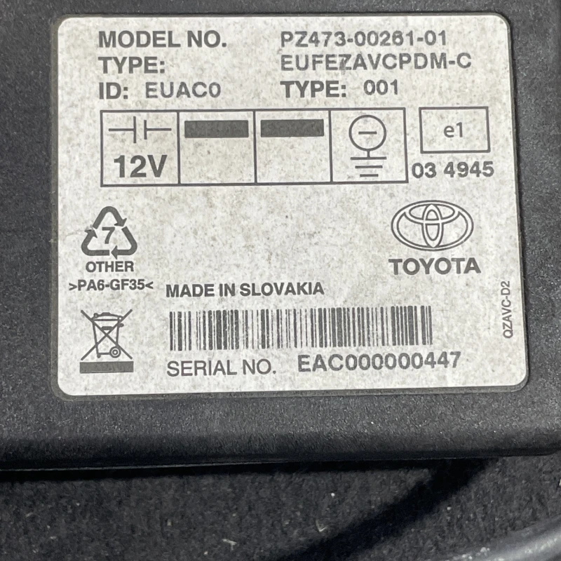 Modul control / Toyota Rav4 XA30 2007 / Audio si electronice