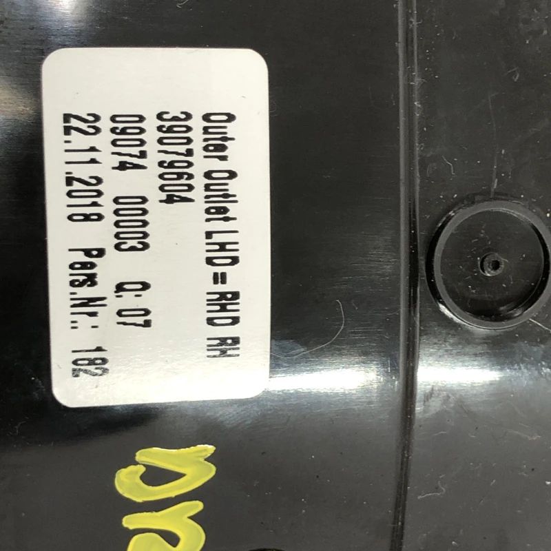 Grila aer bord / Opel Astra K 2019 / Interior