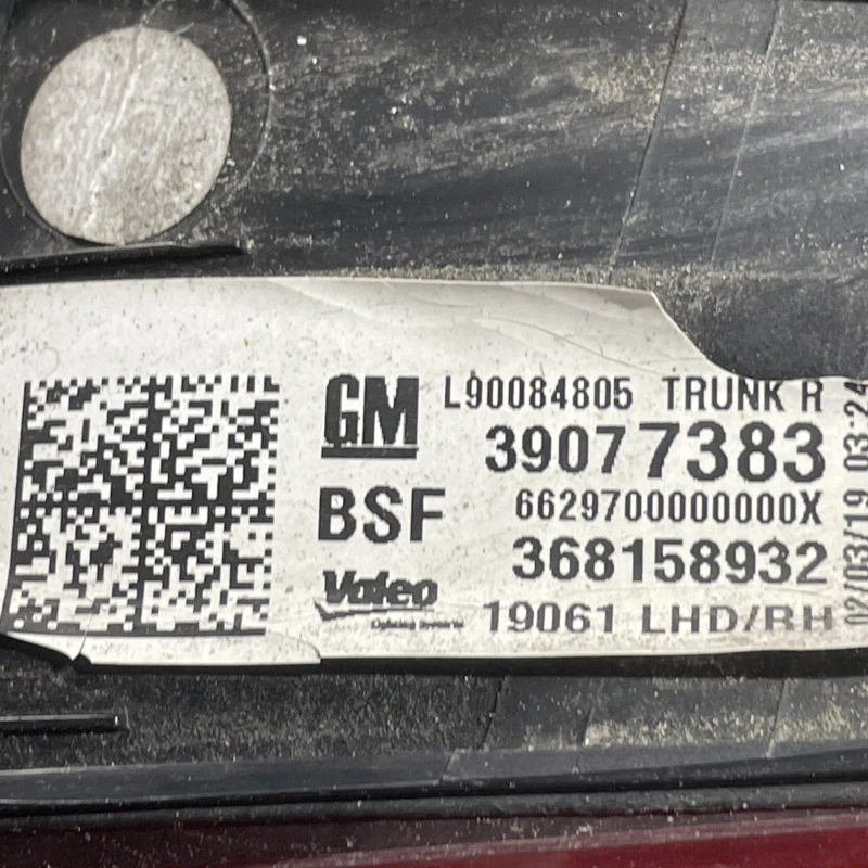 Stop dreapta Haion / Opel Astra K 2019 / Caroserie, oglinzi si faruri