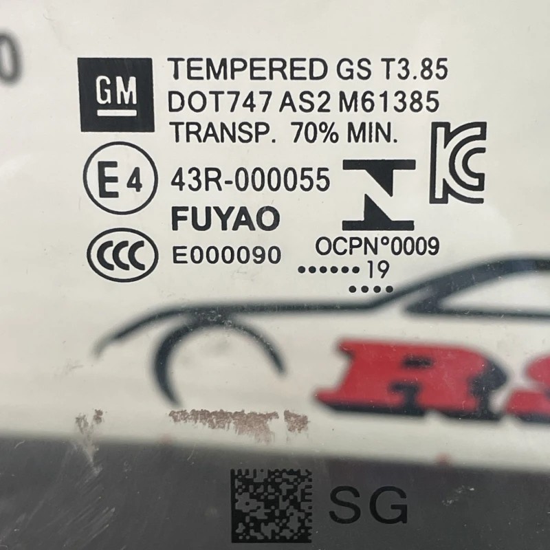 Geam dreapta fata / Opel Astra K 2019 / Caroserie, oglinzi si faruri
