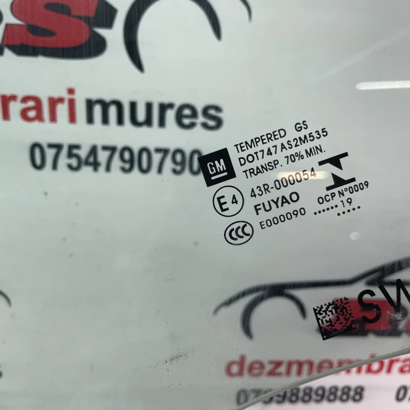 Geam stanga spate / Opel Astra K 2019 / Caroserie, oglinzi si faruri