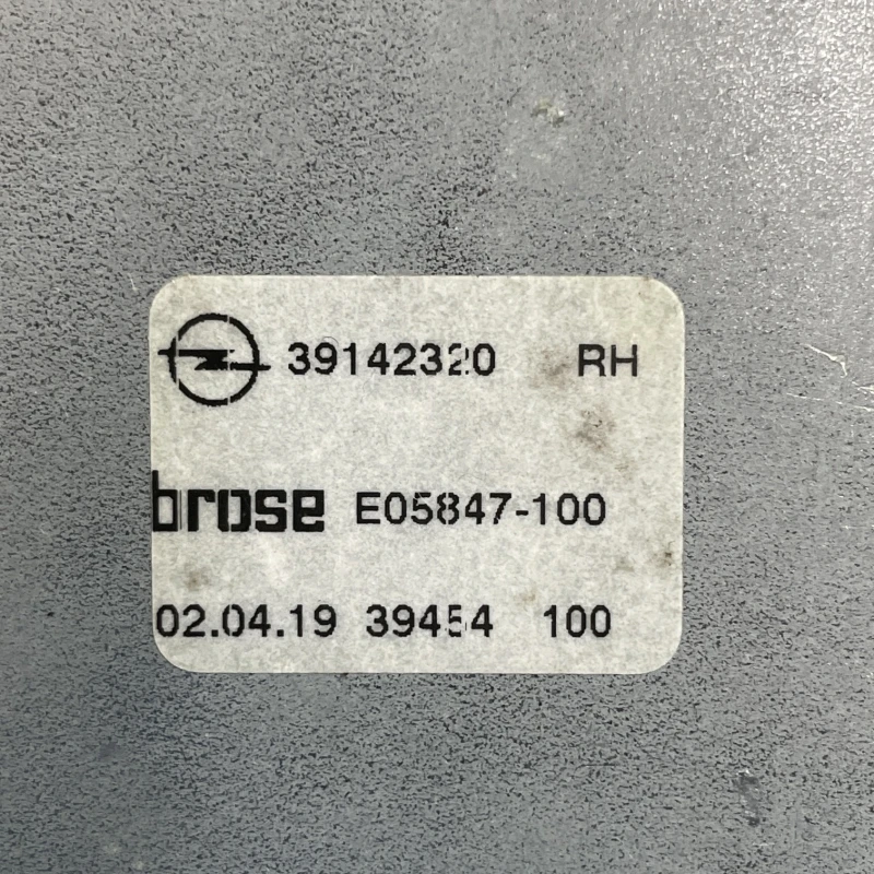 Macara geam dreapta spate / Opel Astra K 2019 / Caroserie, oglinzi si faruri