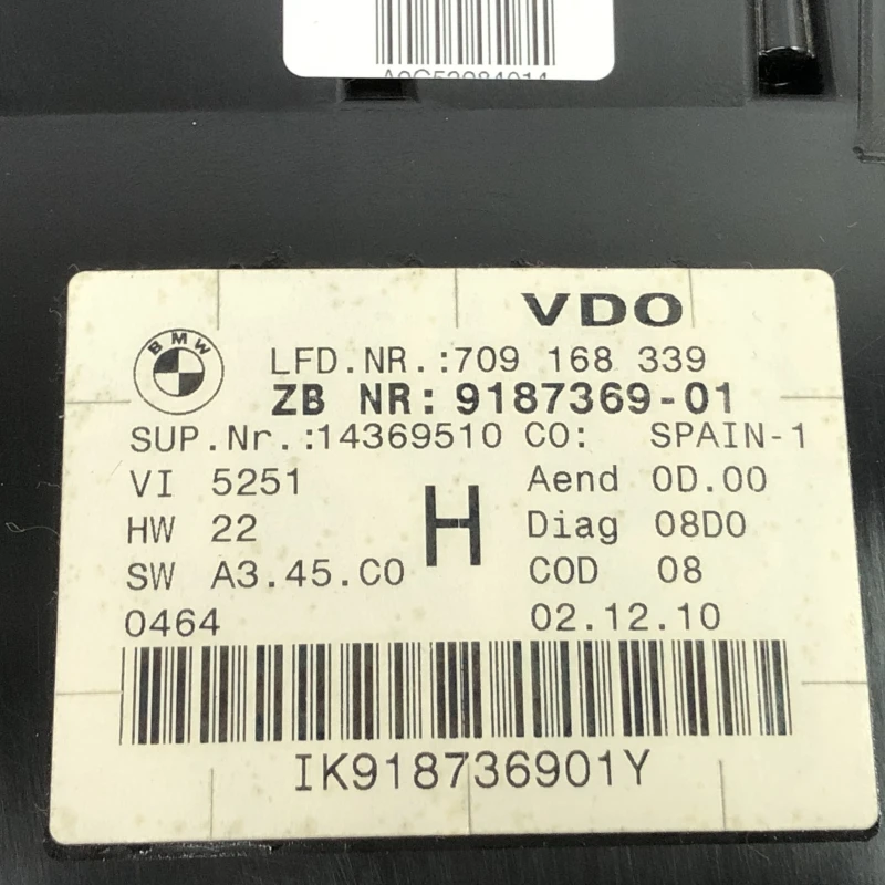 Ceas bord / BMW X1 E84 2011 / Audio si electronice
