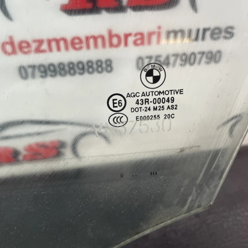 Geam stanga fata / BMW X1 E84 2011 / Caroserie, oglinzi si faruri