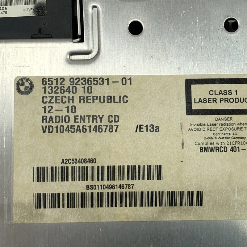 Radio CD / BMW X1 E84 2011 / Audio si electronice