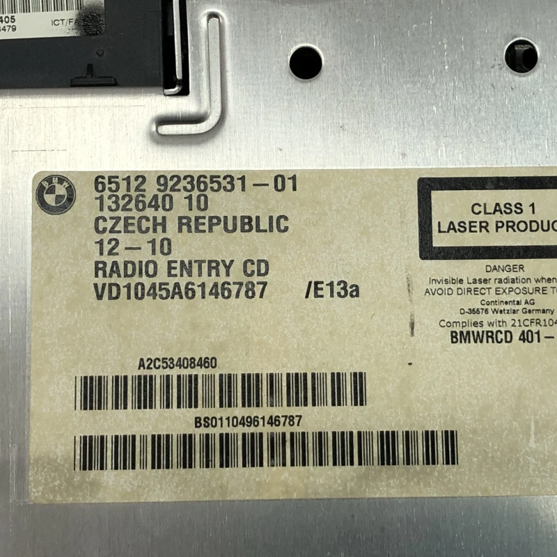 Radio CD / BMW X1 E84 2011 / Audio si electronice