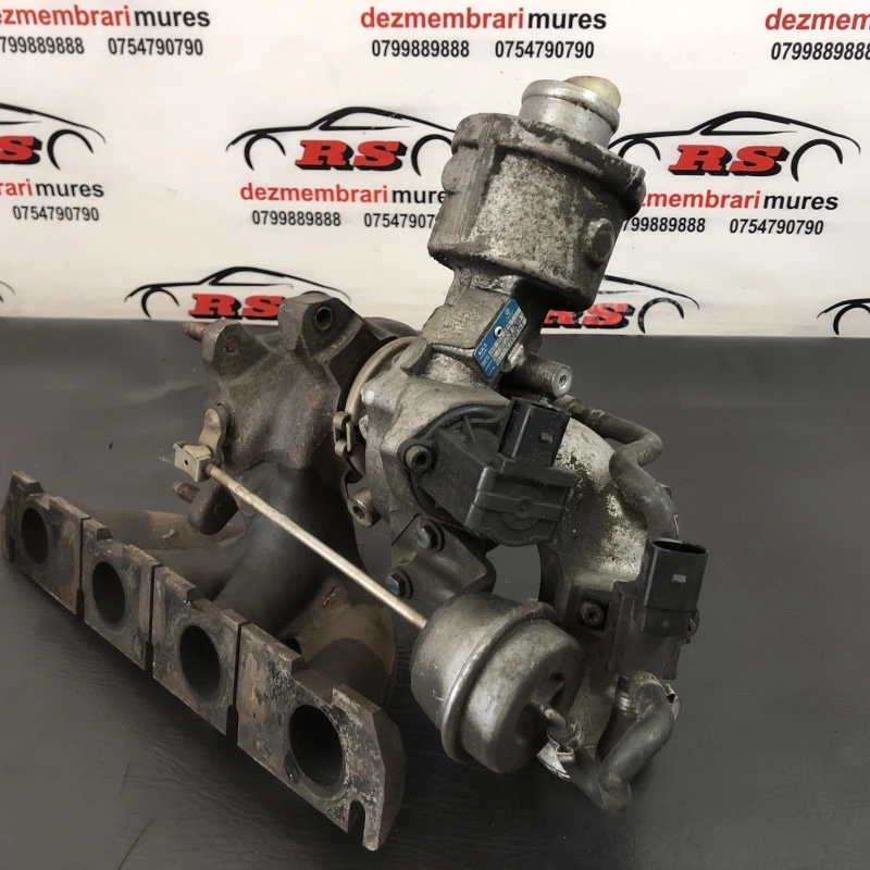 Turbosuflanta turbo turbina / Audi A4 B8 2010 / Motor, racire si evacuare