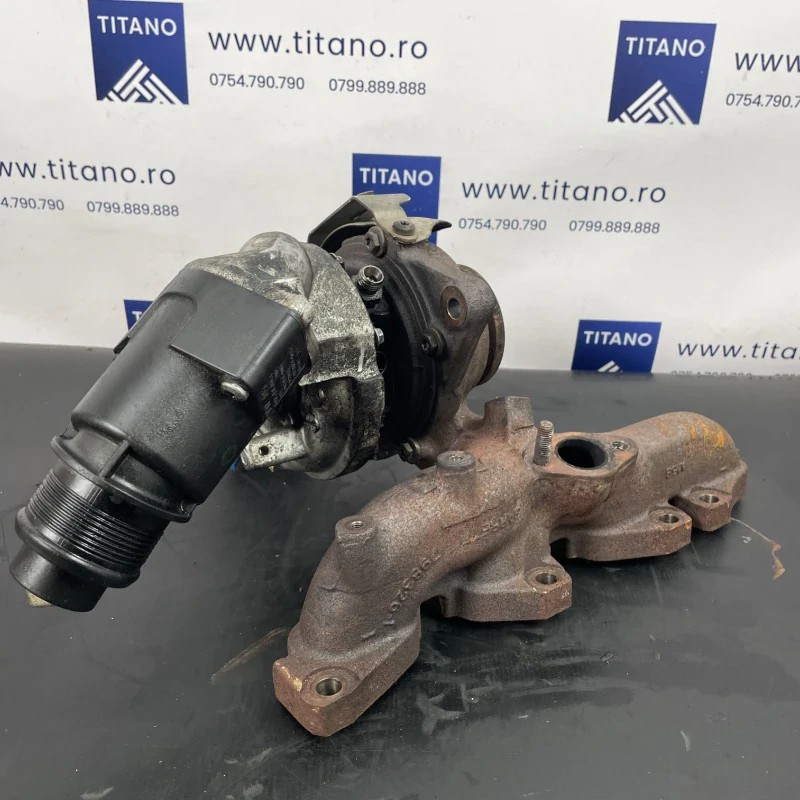 Turbosuflanta turbo turbina / Volkswagen Passat B7 Alltrack 2013 / Motor, racire si evacuare