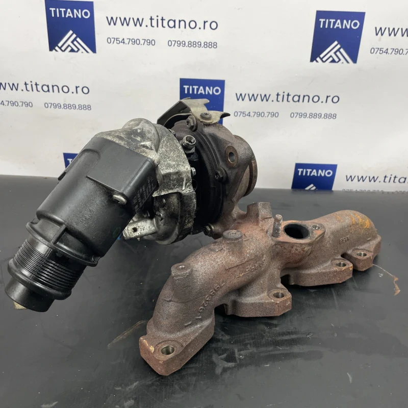 Turbosuflanta turbo turbina / Volkswagen Passat B7 Alltrack 2013 / Motor, racire si evacuare