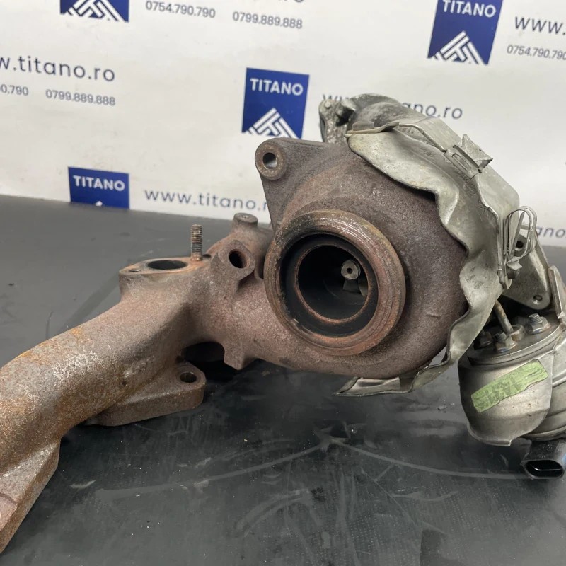 Turbosuflanta turbo turbina / Volkswagen Passat B7 Alltrack 2013 / Motor, racire si evacuare