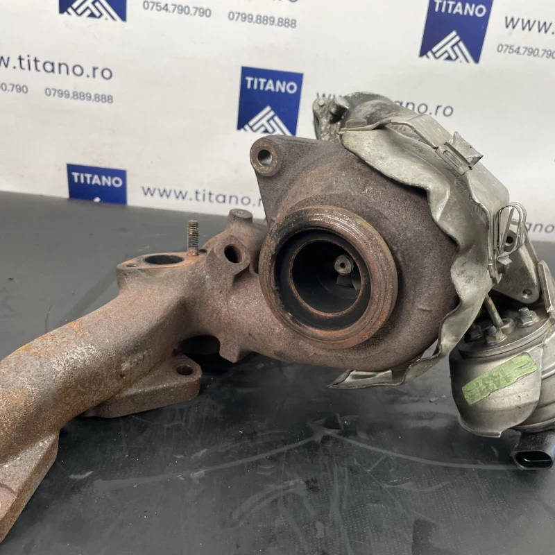 Turbosuflanta turbo turbina / Volkswagen Passat B7 Alltrack 2013 / Motor, racire si evacuare