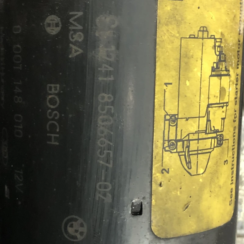 Electromotor demaror / BMW Seria 3 E90 2012 / Motor, racire si evacuare