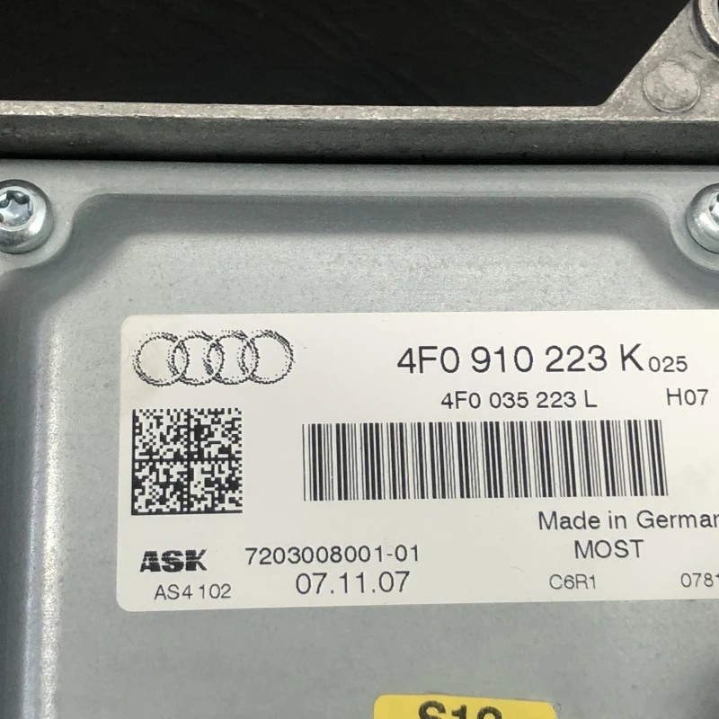 Amplificator audio / Audi A6 C6 2008 / Audio si electronice