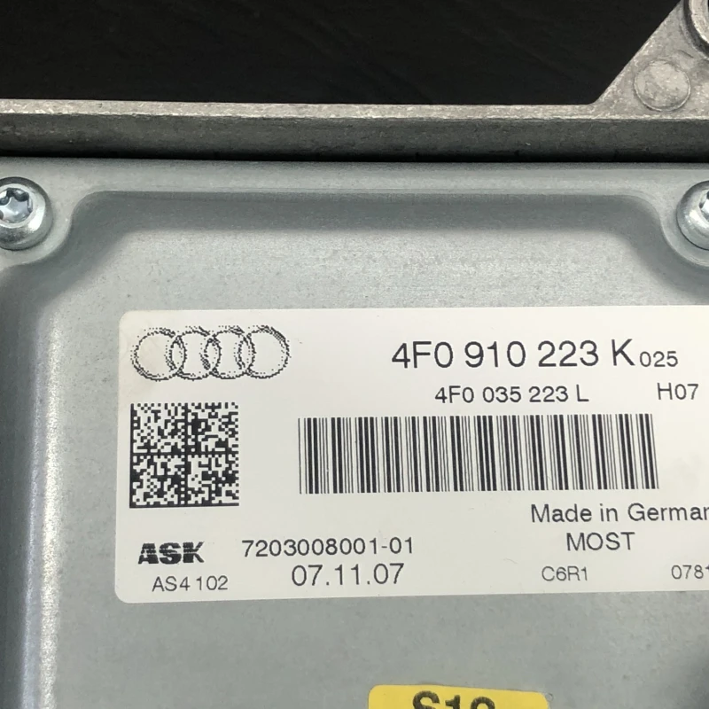 Amplificator audio / Audi A6 C6 2008 / Audio si electronice