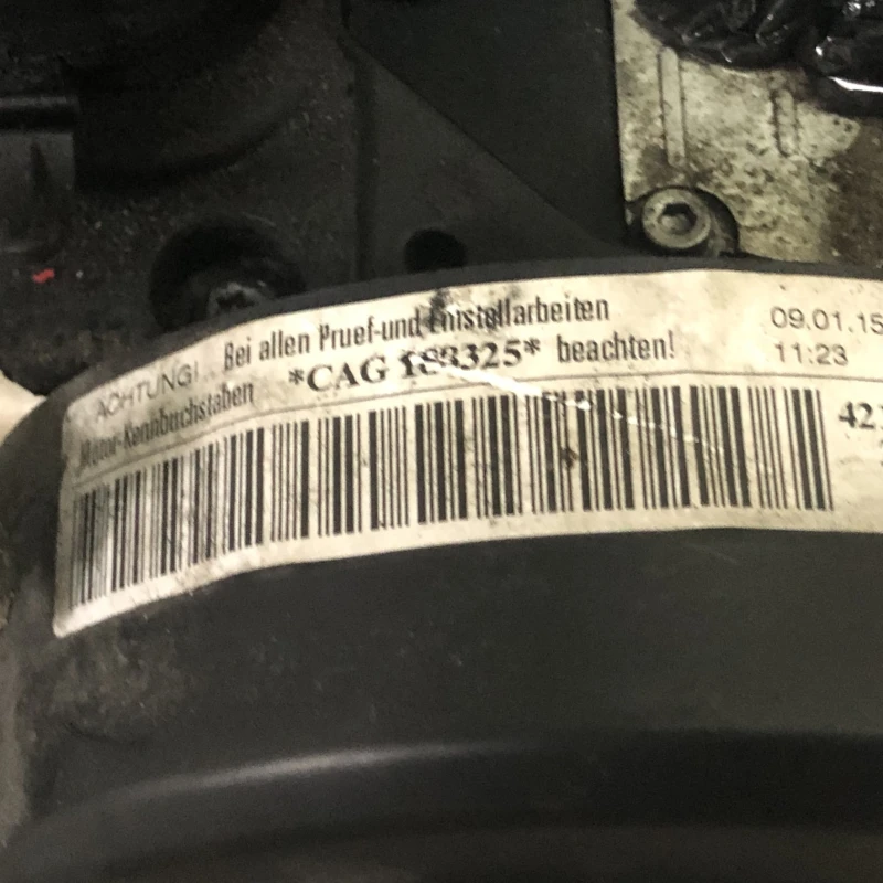 Motor CAGA / Audi A4 B8 2009 / Motor, racire si evacuare