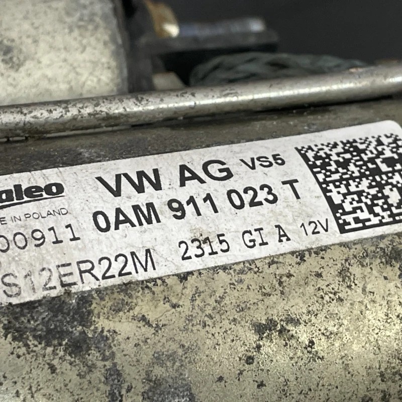 Electromotor demaror / Volkswagen Touran 1T 2013 / Motor, racire si evacuare