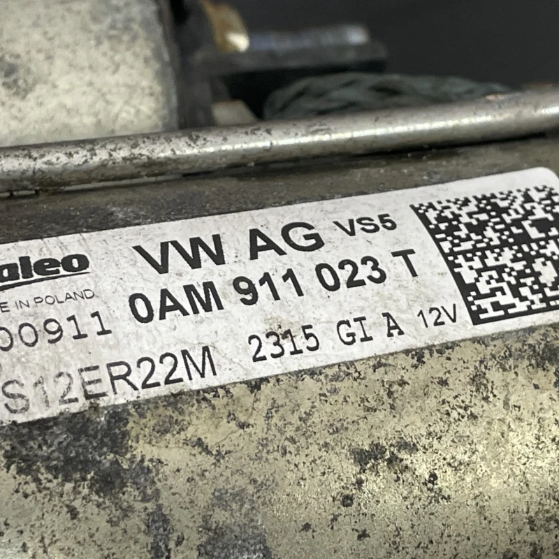 Electromotor demaror / Volkswagen Touran 1T 2013 / Motor, racire si evacuare