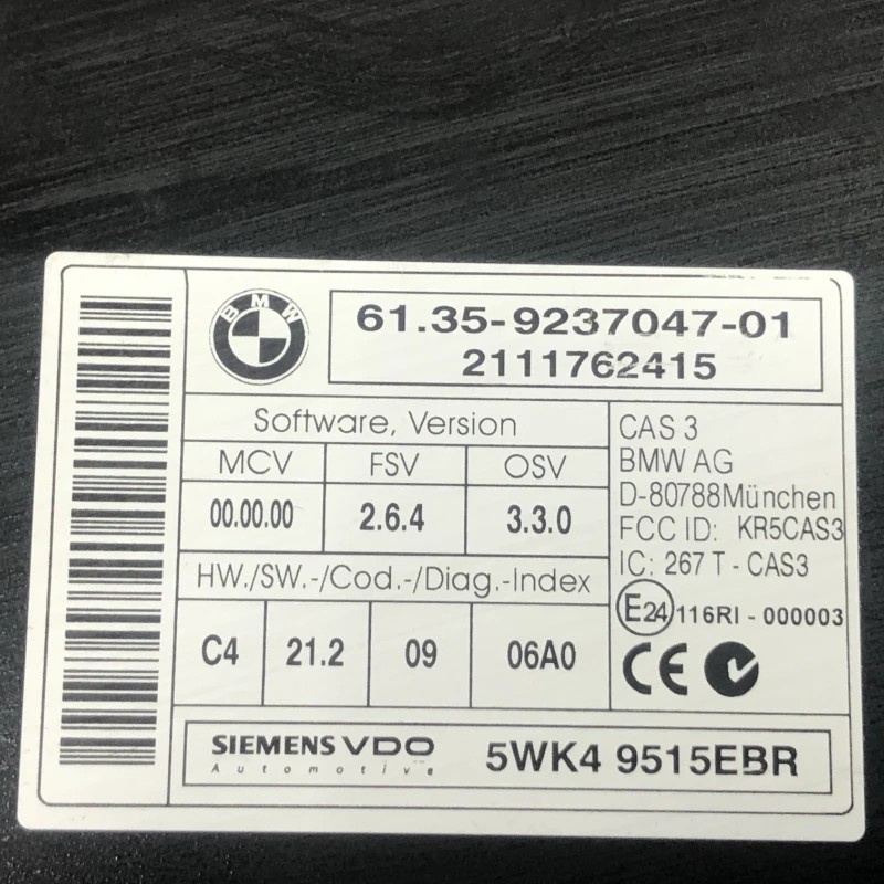 Calculator confort bcm / BMW X1 E84 2011 / Audio si electronice