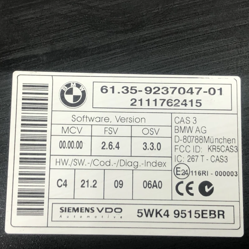 Calculator confort bcm / BMW X1 E84 2011 / Audio si electronice