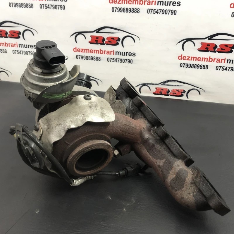 Turbosuflanta turbo turbina / Volkswagen Golf MK6 2012 / Motor, racire si evacuare