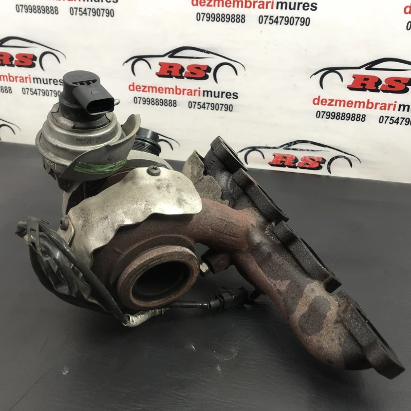 Turbosuflanta turbo turbina / Volkswagen Golf MK6 2012 / Motor, racire si evacuare