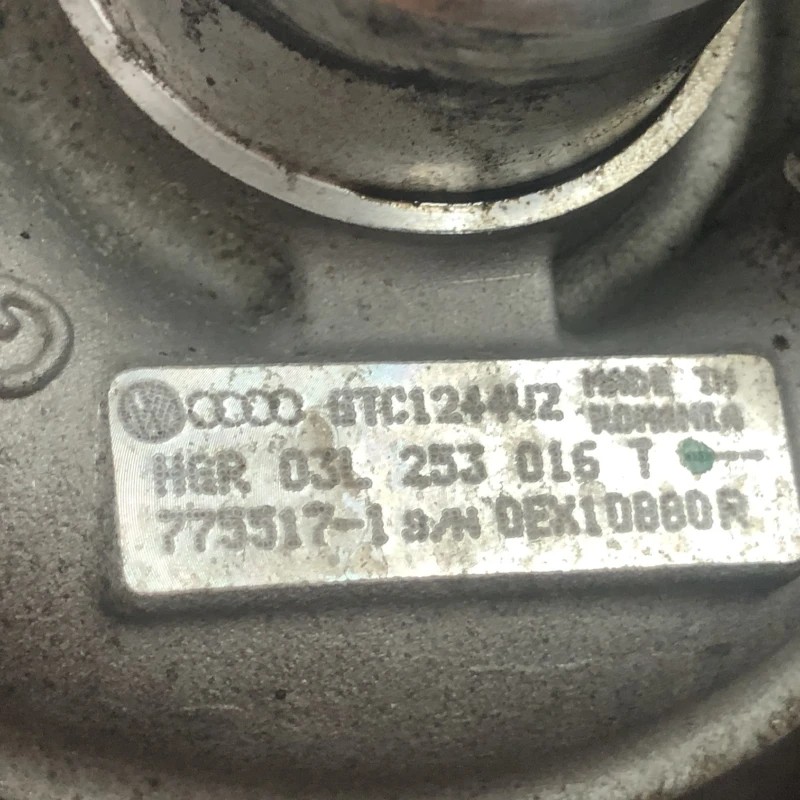 Turbosuflanta turbo turbina / Skoda Octavia 2 1Z 2012 / Motor, racire si evacuare